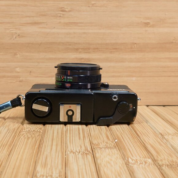 Vintage 70s Vivitar 35EE Rangefinder 38mm f 1:2.8 35mm Film Camera Made in Japan - Picture 5 of 10